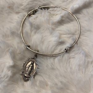 Alex and Ani Virgin Mary bracelet